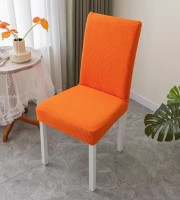 6 Pcs Orange Color Honeycomb Chair Cover